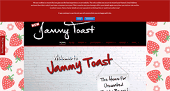 Desktop Screenshot of jammytoast.com