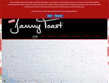 Tablet Screenshot of jammytoast.com